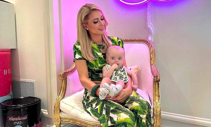 Paris Hilton y su bebé