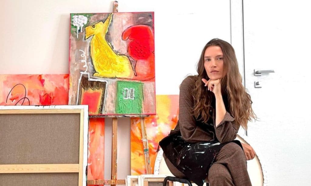 Anna Barrachina vende sus cuadros por 4.500 euros