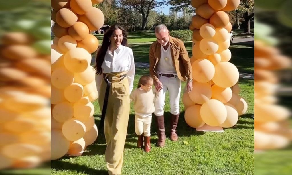 Gianluca Vacchi recrea un safari africano en el jardín de su casa para la impresionante fiesta de cumpleaños de su hija