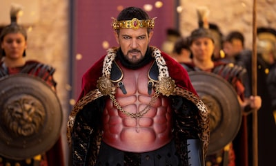 La transformación de Antonio Banderas para dar vida al temible Herodes en su nueva película musical