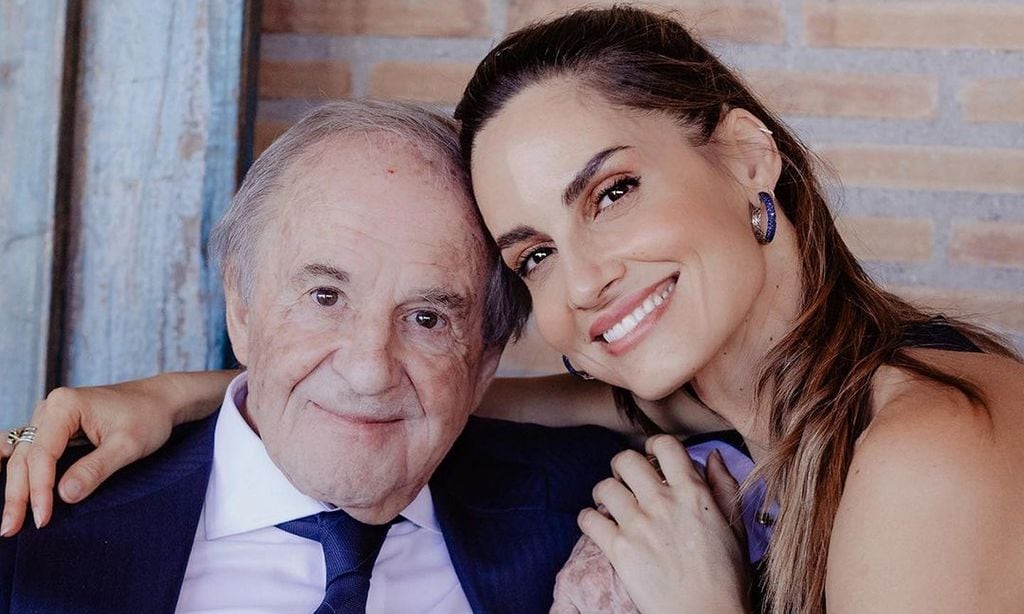 La preciosa felicitación de Ariadne Artiles a José María García: 'Se puede tener un buen suegro o se puede tener al mejor'