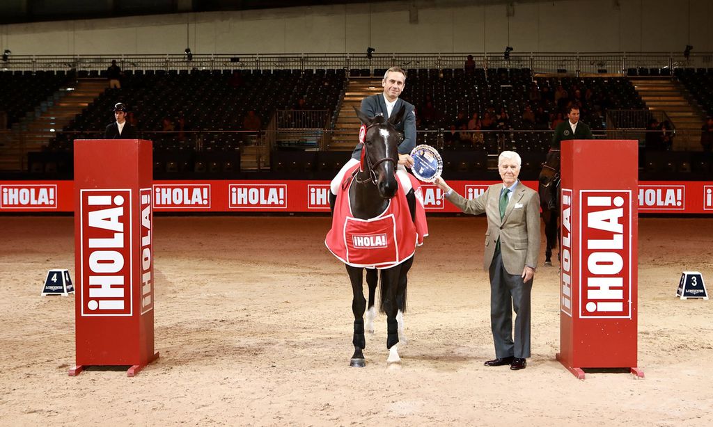 Julien Épaillard, ganador del Trofeo ¡HOLA! en la Madrid Horse Week, cita imprescindible para los apasionados de la hípica