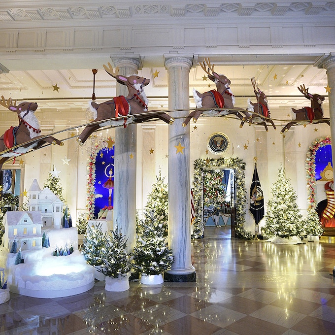 La Casa Blanca se viste de Navidad con más de 142.000 luces, 98 árboles y 34.000 adornos