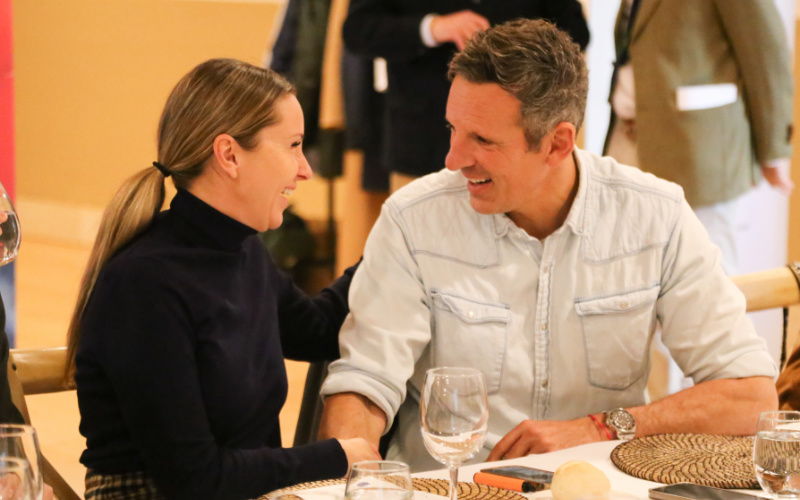 Joaquín Prat y Alexia Pla