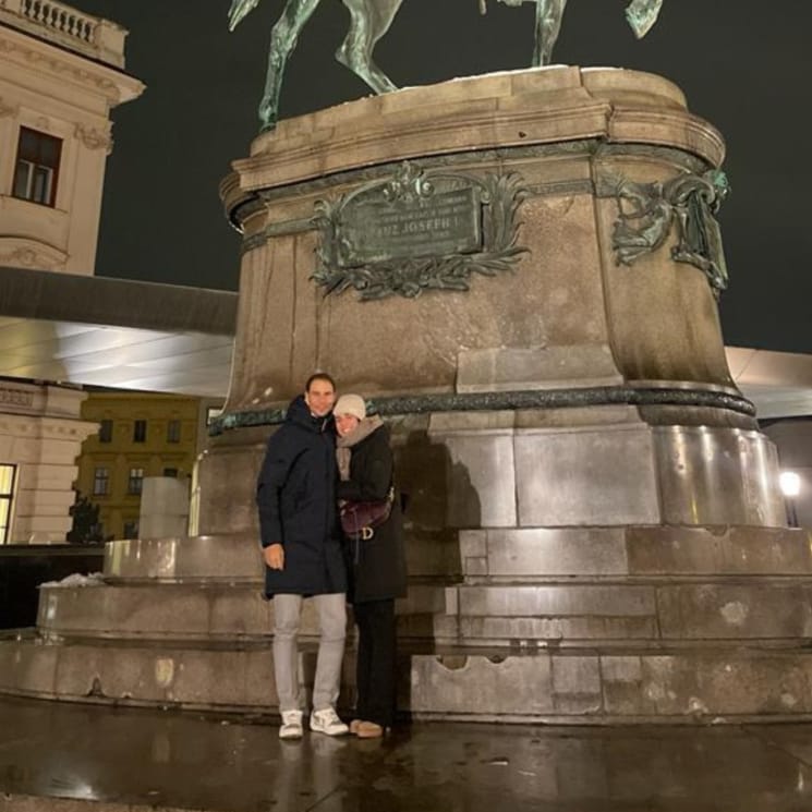 Rafa Nadal disfruta con Mery Perelló de una romántica escapada a Viena en la cuenta atrás para volver a la competición