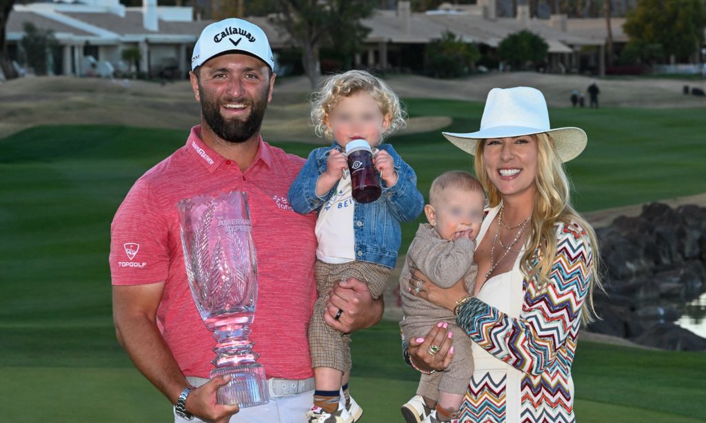 Conoce a la bonita familia de Jon Rahm, el hombre que ha firmado el mayor contrato de la historia del deporte