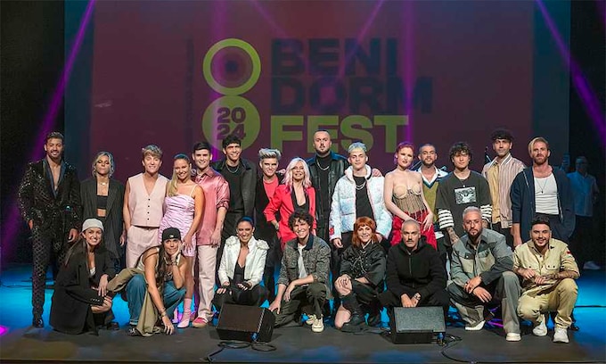 Los participantes en el Benidorm Fest 2024