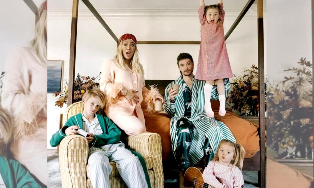 Hilary Duff y su numerosa familia