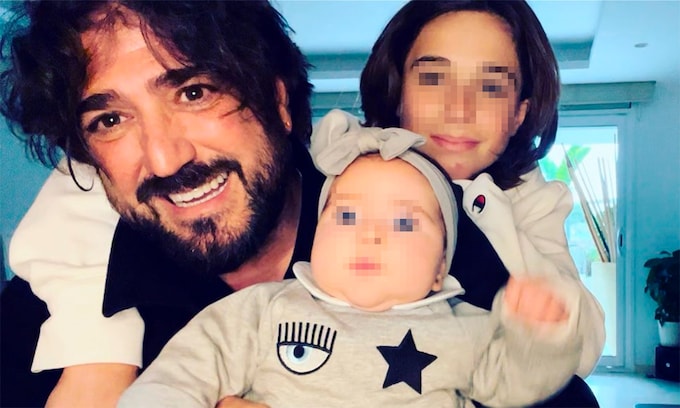 Antonio Orozco con sus hijos Jan y Antonella