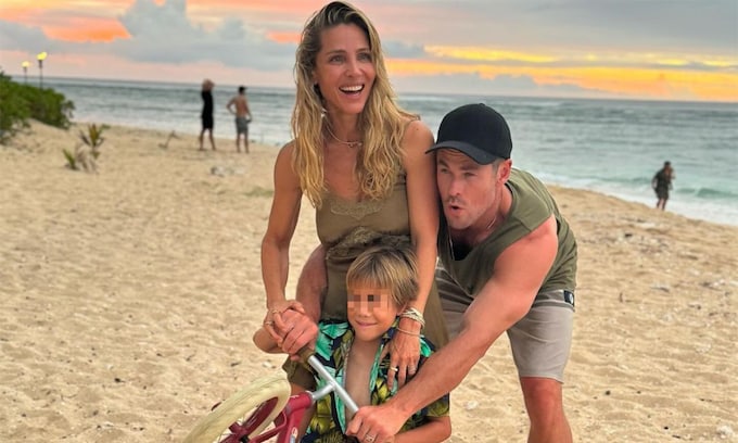 Las vacaciones familiares de Chris Hemsworth y Elsa Pataky en Fiyi