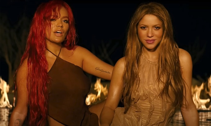 Shakira y Karol G hicieron un dúo contra sus ex
