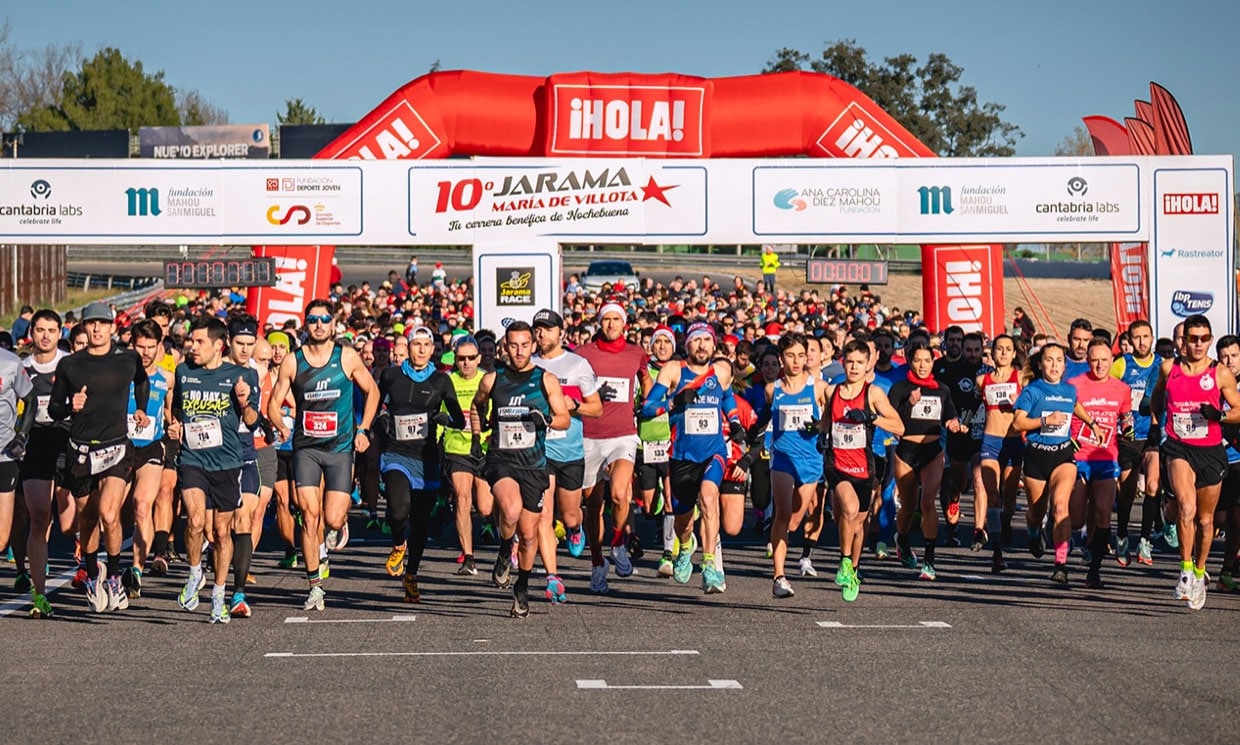 Más de 2.000 corredores participan en la carrera benéfica María de Villota en el Jarama