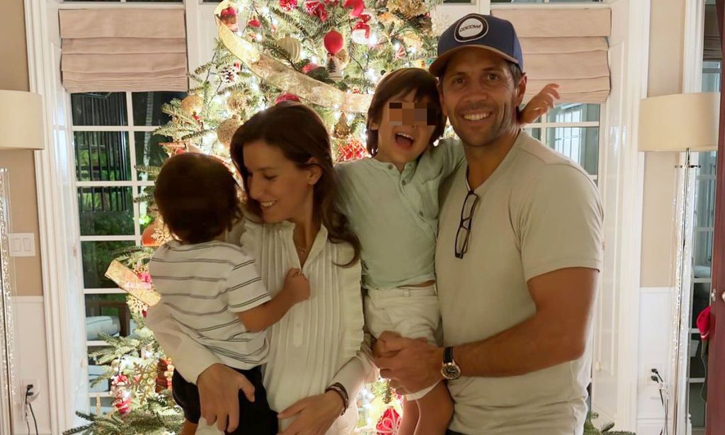 La emoción de los hijos de Ana Boyer abriendo regalos durante su Navidad familiar en Miami