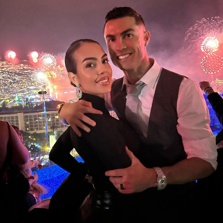 Cristiano y Georgina reciben el año en Madeira acompañados de toda la familia del astro portugués