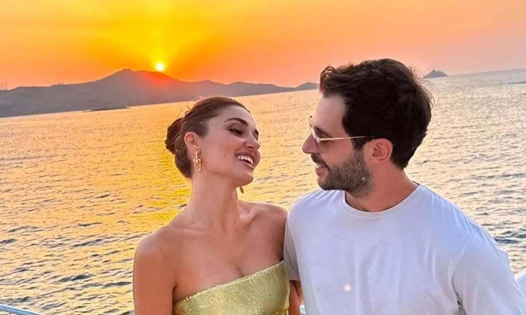 Hande Erçel ('Love is in the air') se compromete con su pareja Hakan Sabancı