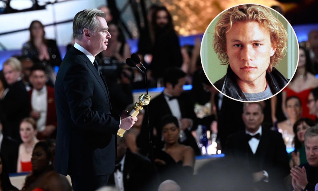El emotivo discurso de Christopher Nolan recordando al malogrado Heath Ledger