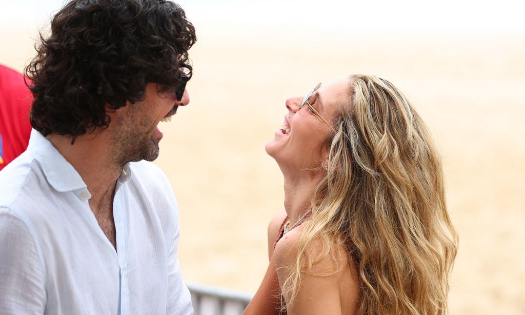 Las risas de Elsa Pataky y Miguel Ángel Muñoz en Australia, ¿qué hacen juntos?