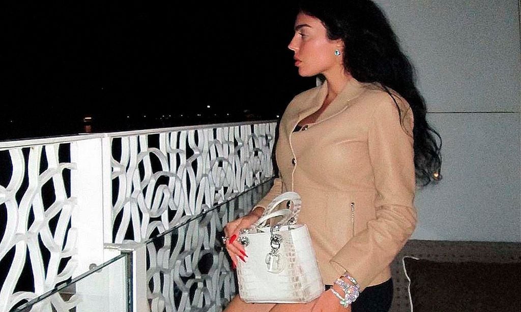 La última imagen de Georgina luciendo joyas y bolso de lujo que en total suman más de 4 millones de euros