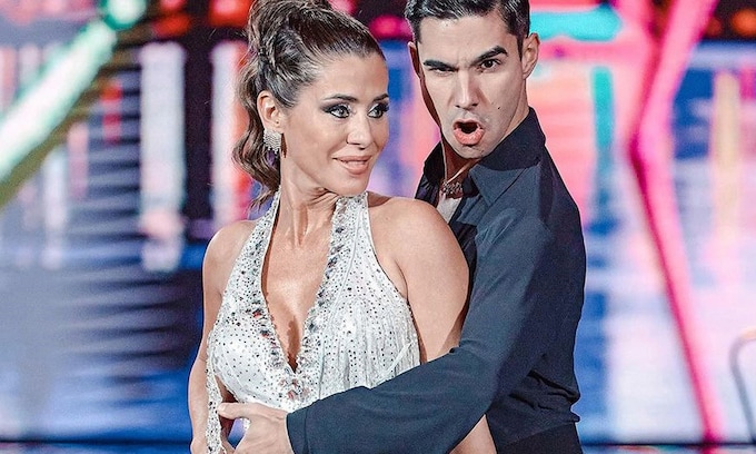 Elena Tablada en el concurso 'Bailando con las estrellas' 