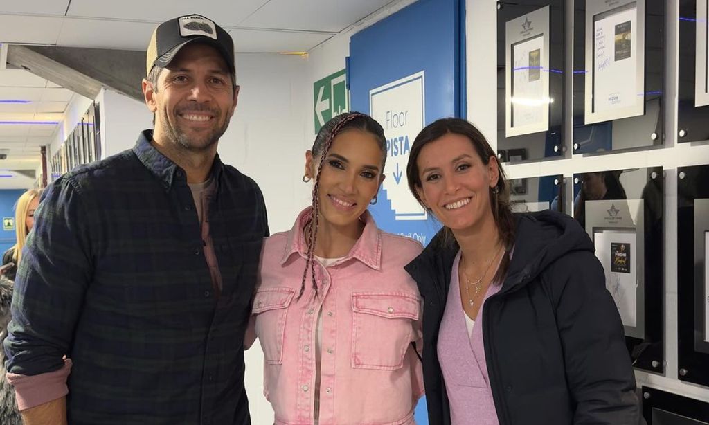 Ana Boyer y Fernando Verdasco junto a India Martínez