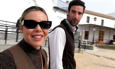 Sergio Rico y su mujer vuelven por primera vez a El Rocío tras el grave accidente que sufrió allí el futbolista
