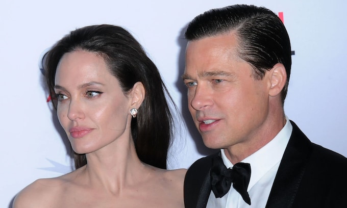 Brad Pitt y Angelina Jolie en una de sus últimas apariciones juntos cuando eran una pareja feliz