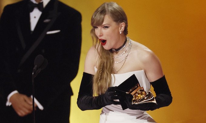 Taylor Swift gana en los Grammy 2024