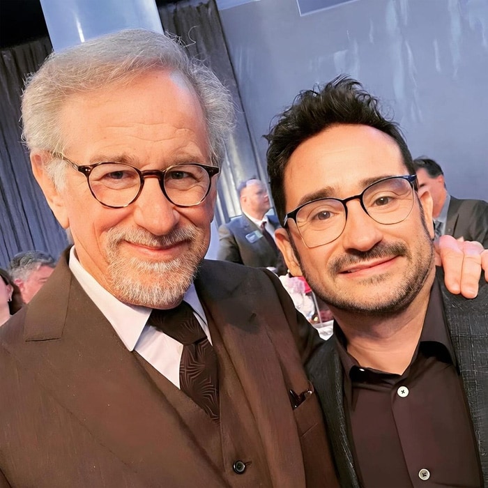 J.A. Bayona con Steven Spielberg