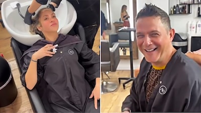 El divertido vídeo viral de Shakira y Alejandro Sanz en la peluquería que está arrasando