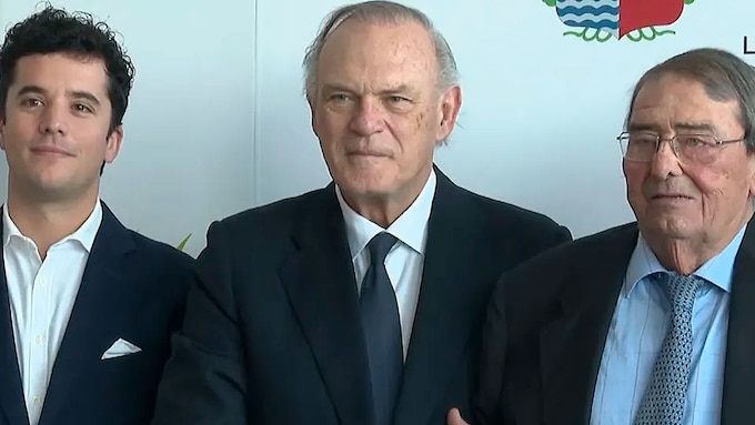Alejandro Echevarría con Pedro Piqueras