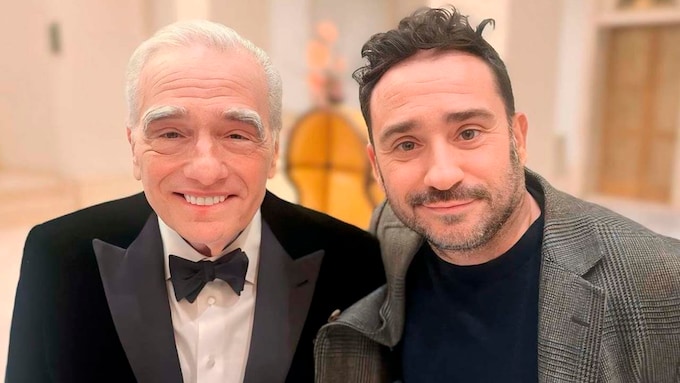El momento fan de Juan Antonio Bayona con Martin Scorsese