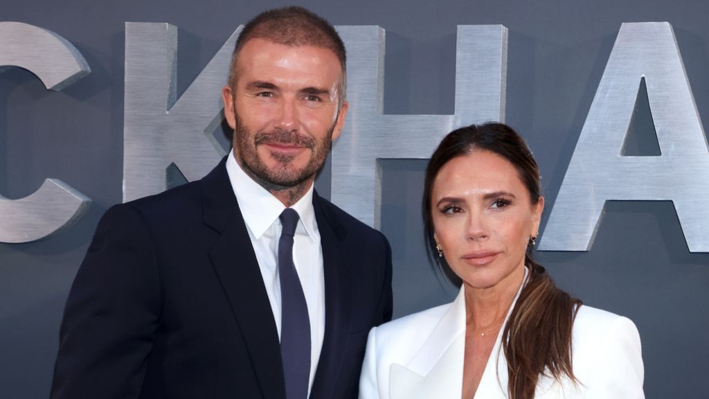 David Beckham muestra las consecuencias del accidente que ha sufrido su mujer Victoria en el gimnasio