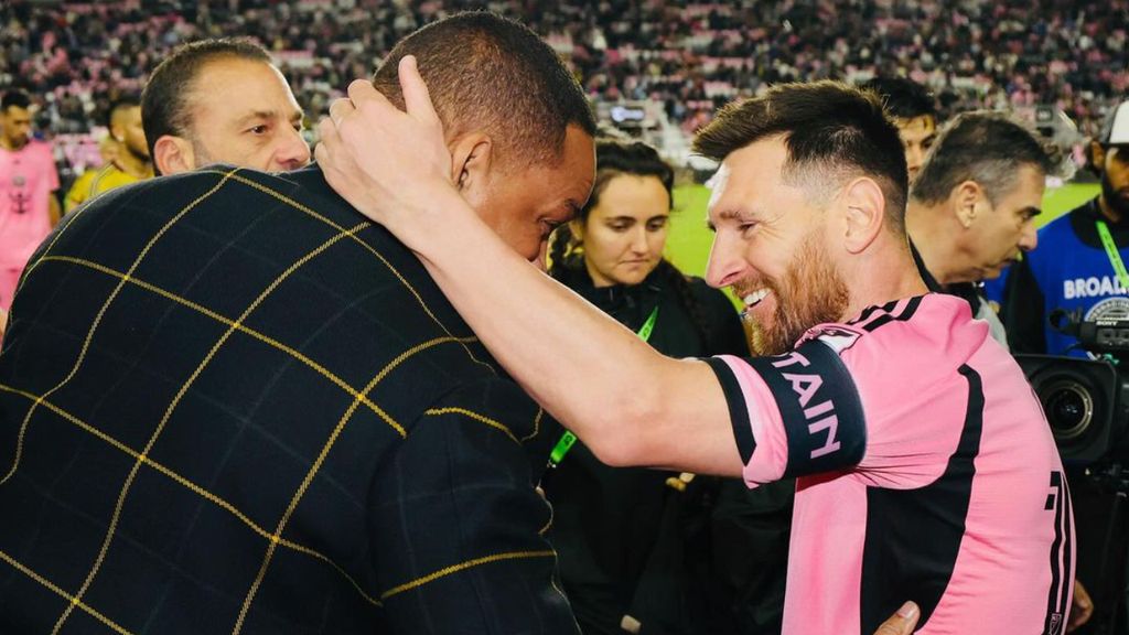 No te pierdas el momento fan de Will Smith con Messi, junto a Bekcham, que se ha hecho viral