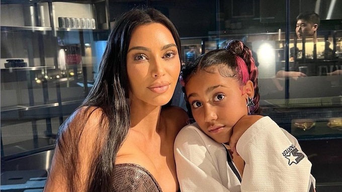 Kim Kardashian y su hija North están muy unidas