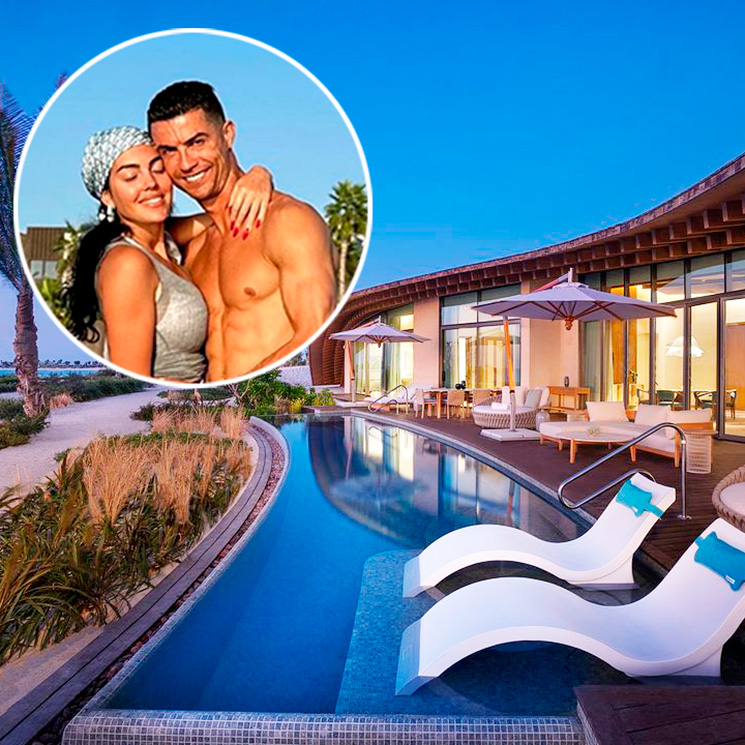 El impresionante resort situado en una isla privada donde Georgina y Cristiano están disfrutando con sus hijos