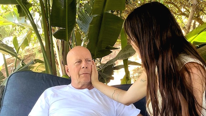 Bruce Willis, con su hija Scout