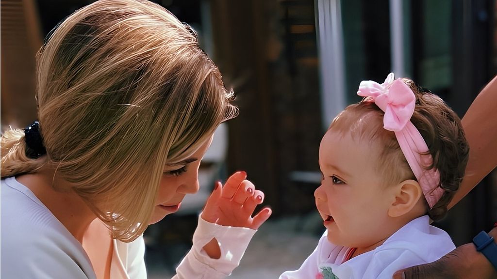 Celia, sobrina de Ana Obregón, comparte unas fotografías inéditas de su último encuentro con su ahijada Anita