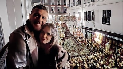 La felicidad de Antonio Banderas al vivir junto a su hija Stella uno de los momentos más esperados de la Semana Santa malagueña