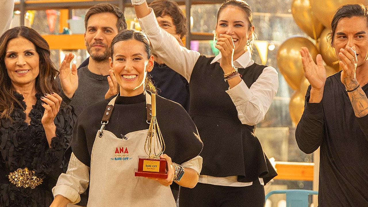 Ana Boyer gana 'Bake Off: Famosos al horno' y dedica el premio a su tercer bebé, que llegará pronto