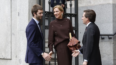 Juan Urdangarin viajó el viernes desde Londres para acudir a la boda del alcalde de Madrid