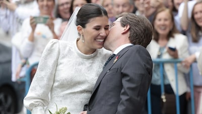 Primeras palabras de José Luis Martínez-Almeida y Teresa Urquijo como marido y mujer