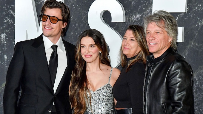 Bon Jovi, con su mujer, su hijo y su futura nuera