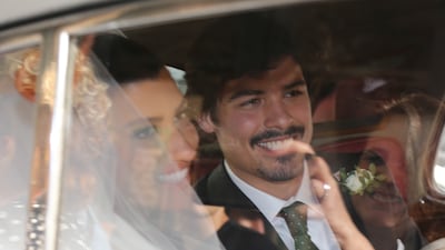 La boda de Víctor, heredero del imperio Rubaiyat, y la 'influencer' Francesca Civita en Sevilla