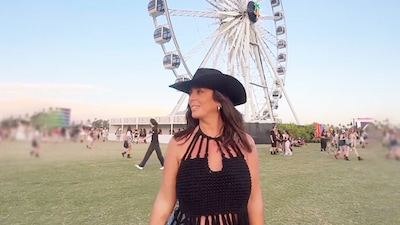 No te pierdas a Anabel Pantoja bailando 'doce horas' en Coachella durante su frenético viaje a Estados Unidos