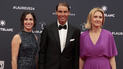 El inspirador discurso de Mery Perelló en los premios Laureus, arropada por Rafa Nadal y su suegra