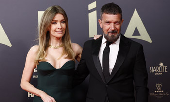 Antonio Banderas presume de amor con Nicole Kimpel y responde: ¿Ha pensado en retirarse?