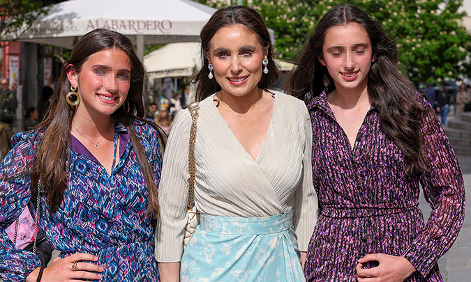 Paloma Segrelles presume de sus hijas y cuenta si se parecen a ella en una tarde de ópera en Madrid