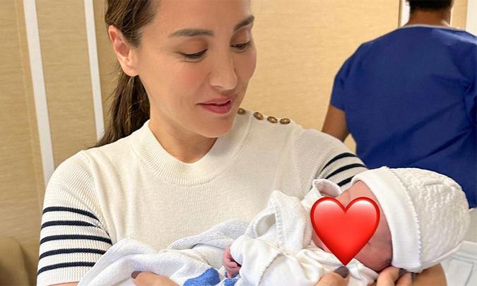 Primera imagen de una orgullosa Tamara Falcó con su sobrino Martín