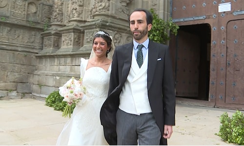 Joaquín Bohórquez Ruiz-Mateos e Isabel García-Morales Merino se casan en Plasencia rodeados de familiares y amigos