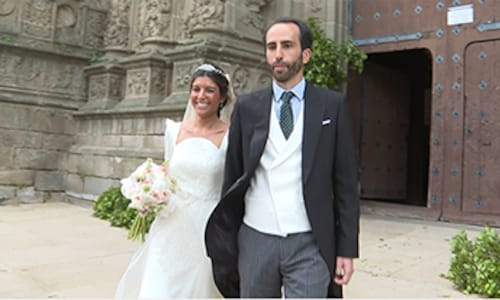 Joaquín Bohórquez Ruiz-Mateos e Isabel García-Morales Merino se casan en Plasencia rodeados de familiares y amigos
